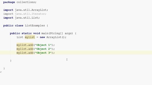 Java List Tutorial смотреть онлайн