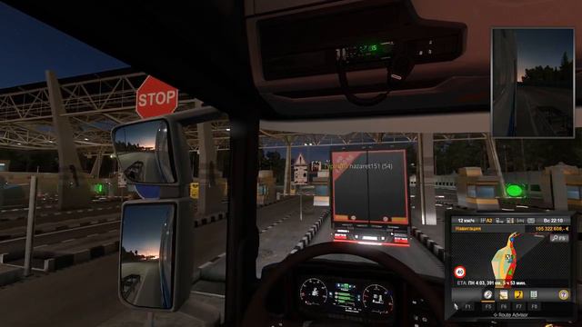 Euro Truck Simulator 2 мультиплеер ждем всех позитивно настроенных смотреть онлайн