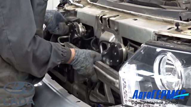 Замена фар LADA || АвтоГЕРМЕС смотреть онлайн