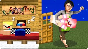 😰ЗЛАЯ МАМА ПОХИТИЛА ЛЕСКУ В МАЙНКРАФТ! ШЕДИ ЛЕСКА И НУБИК СКУЛБОЙ РАНЕВЕЙ MINECRAFT