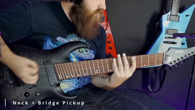 BEST BUDGET 8-string On The Market? | Harley Benton Multiscale-8 QBB Review