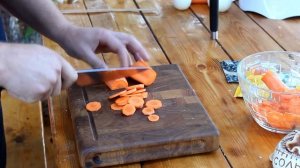 Уха в казане на костре. РЫБАЦКАЯ УХА