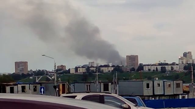 Нижний Новгород - пожар в кремле смотреть онлайн