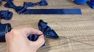 КАК ПРОСТО СДЕЛАТЬ КРАСИВЫЙ БАНТ НА ЁЛОЧНЫЙ ШАР - МК 2023