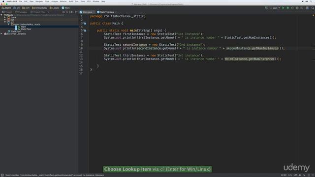 Java 8 Developer: naming conventions class 11 смотреть онлайн