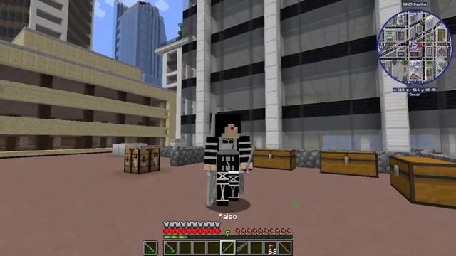 3D MANEUVER GEAR, TITAN SHIFTING, LEVI ATTACK ANIMATION & MORE! Minecraft Attack On Titan Mod Revie смотреть онлайн