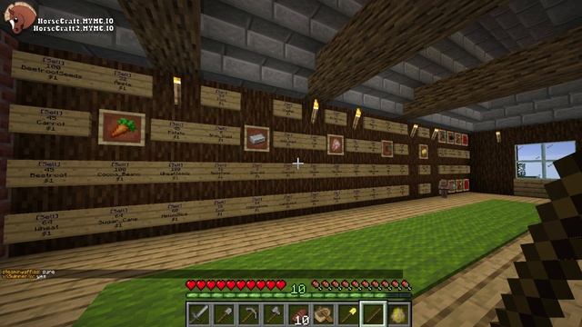 Minecraft MultiPlayer Survival Server HorseCraft in 1.14.4 - Tutorial Guide #1 смотреть онлайн