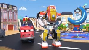 ?Oh No! BAD ROBOT Created Bad SANTA CLONES! Help, Transformer Robot Firetruck! ? Robofuse