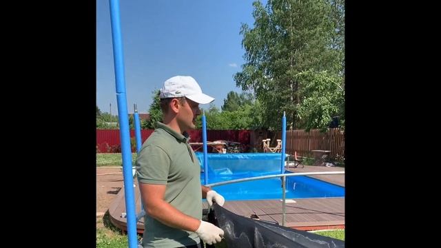 Батут DFC Trampoline Fitness 17 фут1080p