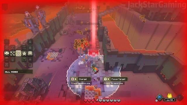 Minecraft Legends - ALL BOSSES + Endings (4K 60FPS) смотреть онлайн