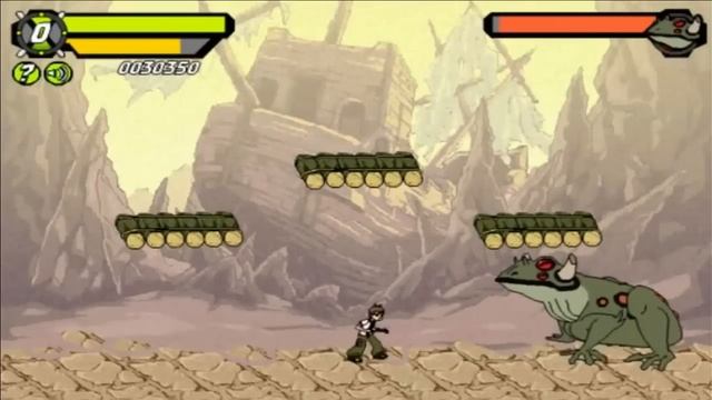 Бен Тен погоня в джунглях игра Ben 10 savage pursuit game смотреть онлайн