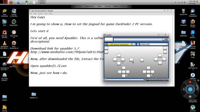 Darksiders 2-How to config Joystick for PC .mp4 смотреть онлайн