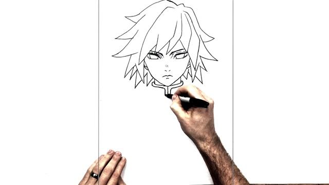 How to Draw Tomioka | Step By Step | Demon Slayer: Kimetsu no Yaiba смотреть онлайн