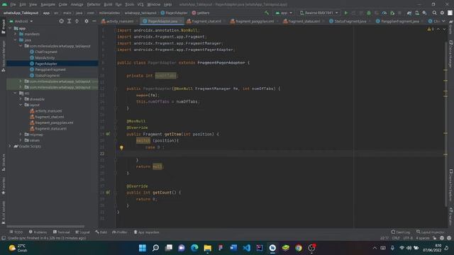 Cara Membuat Tab Layout Di Android Studio | Android Studio Tutorial #java #android смотреть онлайн