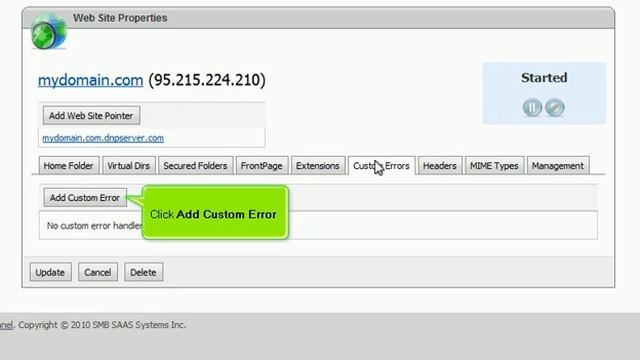 13. How to create custom error pages in WebsitePanel (www.LotSui.com) смотреть онлайн