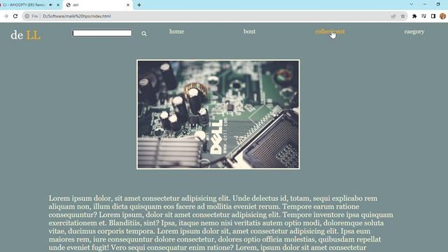 progect of deLL it cource and html css смотреть онлайн