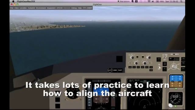 FlightGear Landing Tutorial смотреть онлайн