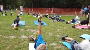 Летняя подготовка лыжника. Тренировка с Александром Легковым и Алексеем Петуховым