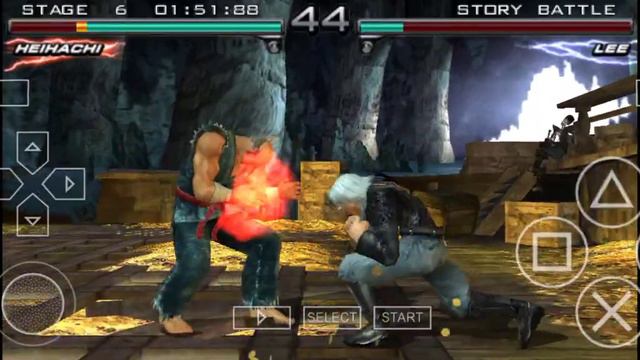 Tekken Dark Resurrection PPSSPP Heihachi mishima story mode смотреть онлайн