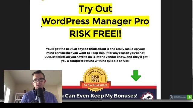 Wordpress Manager Pro Review ? STOP!! ? DON'T BUY WORDPRESS MANAGER PRO WITHOUT MY BONUSES!! смотреть онлайн