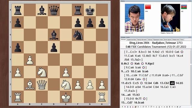 ШОК! ТОП ГРОСС ИГНОРИТ РОКИРОВКУ! Дин Лижэнь - Теймур Раджабов. Турнир Претендентов 2022. 12 тур смотреть онлайн