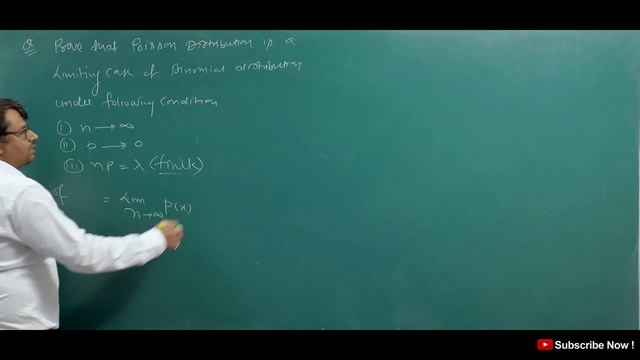 Poisson Distribution | Proof Binomial Tends to Poisson Distribution смотреть онлайн