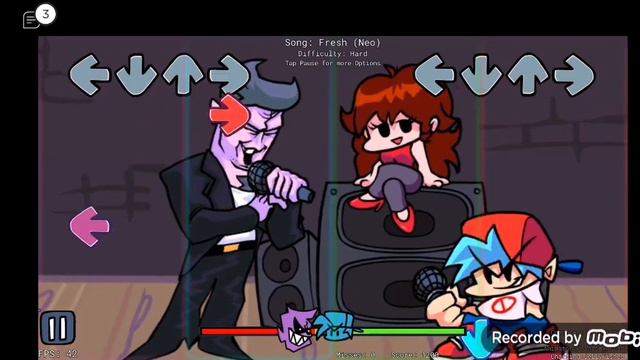 Friday night funkin bopeebo neo and Fresh neo and Dad battle neo roblox смотреть онлайн