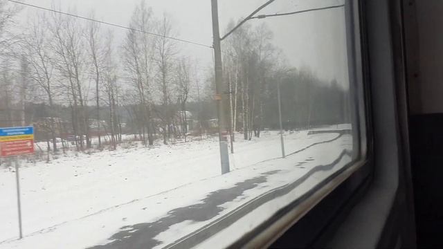[БЧ] Поездка на электричке ЭР9ТМ-801.Печинский-Минск пасс. 2 часть. смотреть онлайн