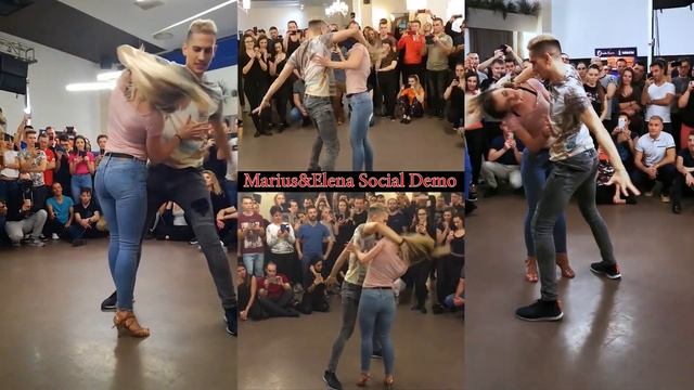 Marius&Elena Bachata Workshop CNS 2020 | Tones and I - Dance Monkey (DJ Tronky) смотреть онлайн