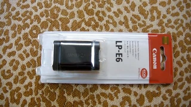 Canon LP-E6 Battery смотреть онлайн