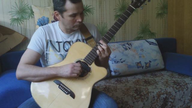 Across the Universe (the Beatles) fingerstyle guitar instrumental смотреть онлайн