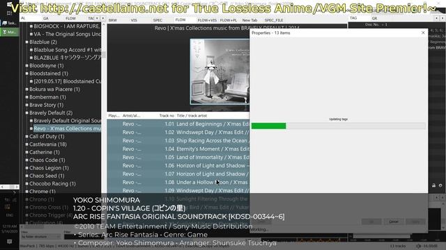 My Efficient VGM albums tagging workflow on foobar2000! смотреть онлайн