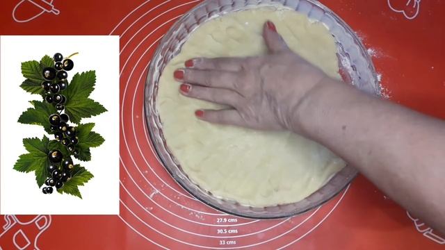 Песочный тертый пирог" Смородиновый" к чаю. смотреть онлайн