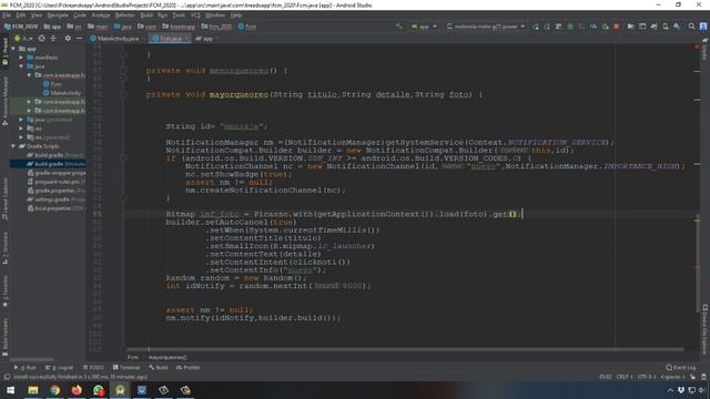 11- Curso Firebase 2020 -Notificaciones push con imagen en android (RÁPIDO,FÁCIL y GRATIS) смотреть онлайн