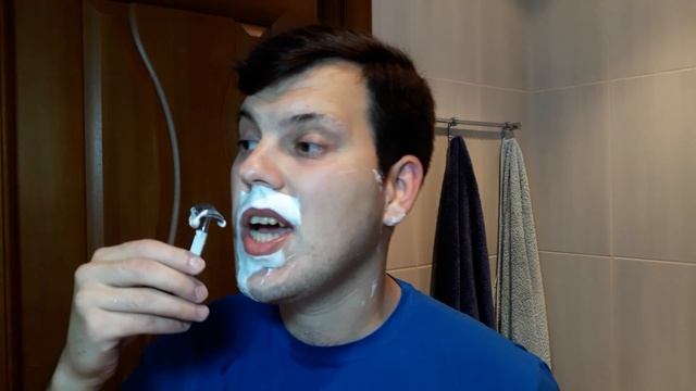 Бритье. Советский косорез, ТДС А19 Ноты Сирени Родной, YAQI 24mm flat top, Brutal, Gillette SB смотреть онлайн
