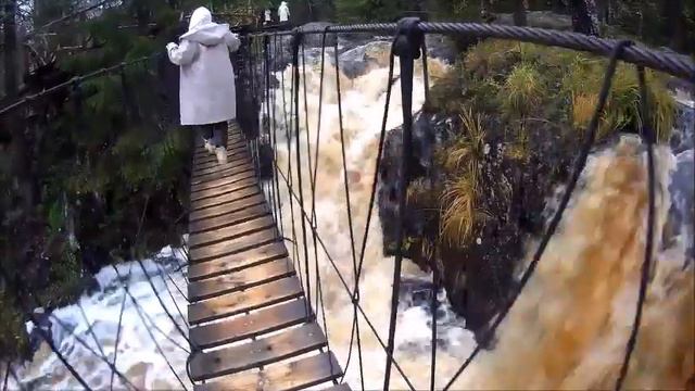 Часть2. Худею на экскурсии «водопады Карелии. Продолжение следует… смотреть онлайн