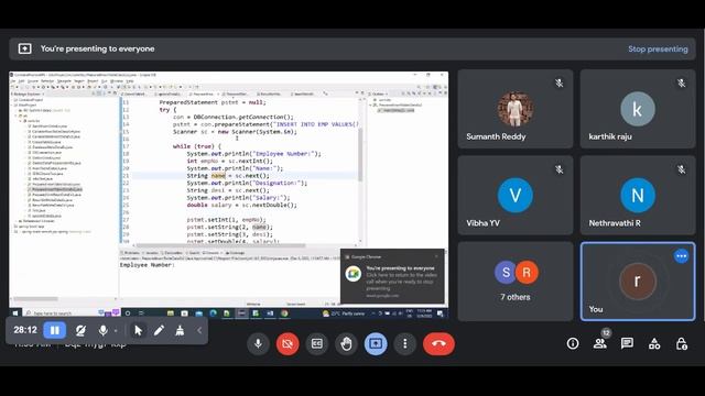 Day 45 full Course JDBC Session2 смотреть онлайн