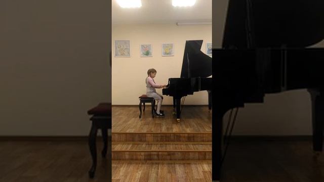 Дайнец Ольга, Дайнец Анастасия. К.Черни. Лёгкая пьеса смотреть онлайн