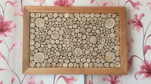 Панно из можжевеловых спилов смотреть онлайн