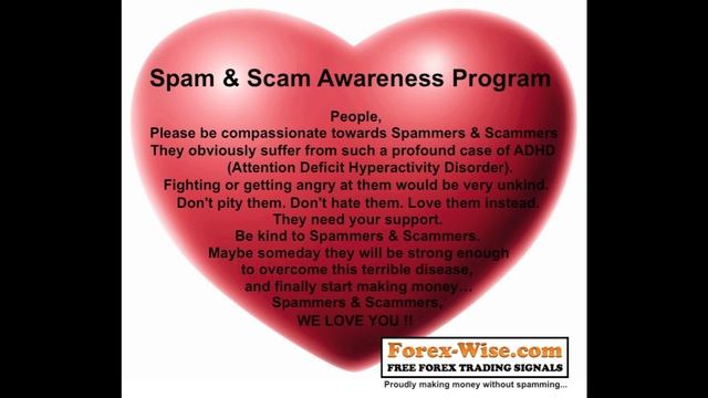 Spam & Scam Awareness Program | Spammers, Scammers, WE LOVE YOU !! смотреть онлайн