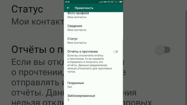 Видимость Ваших персональных данных в WhatsApp (Ватсапп)