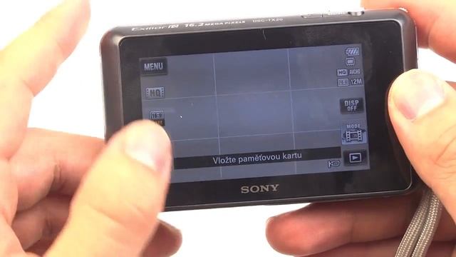 Sony CyberShot TX20 смотреть онлайн