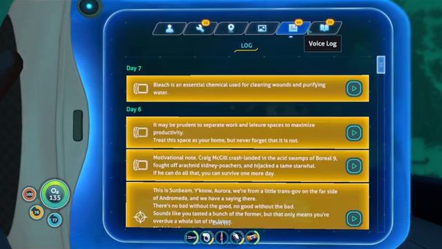 Subnautica Time Capsule From CrimsonSun88