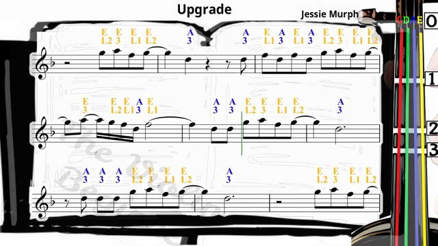 Upgrade | Jessie Murph | Violin SHEET MUSIC [With Fingerings] [Level 4] смотреть онлайн