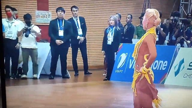 DANCESPORT Team Philippines SAMBA ? SILVER VS Vietnam ?GOLD I latin I seagames31 смотреть онлайн