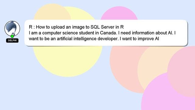 R : How to upload an image to SQL Server in R смотреть онлайн