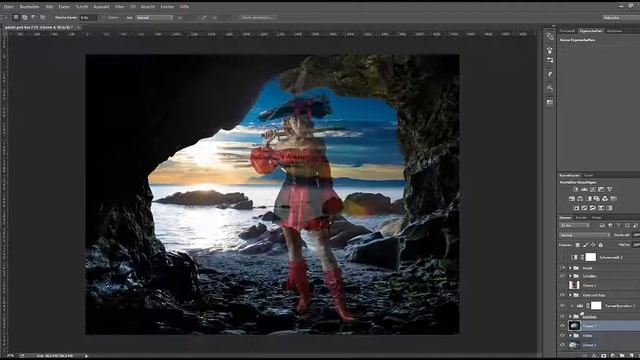 Pirate - Photoshop Speed Art смотреть онлайн