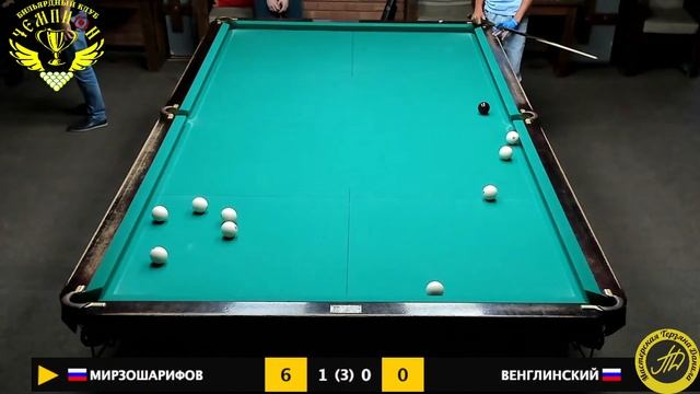 Турнир БК "Чемпион" по Комбинированной пирамиде ВЕНГЛИНСКИЙ-МИРЗОШАРИФОВ смотреть онлайн