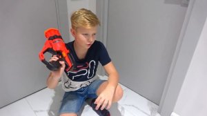СРАЖЕНИЕ НА НОВЫХ НЕРФАХ. NERF  RIVAL vs NERF MEGA