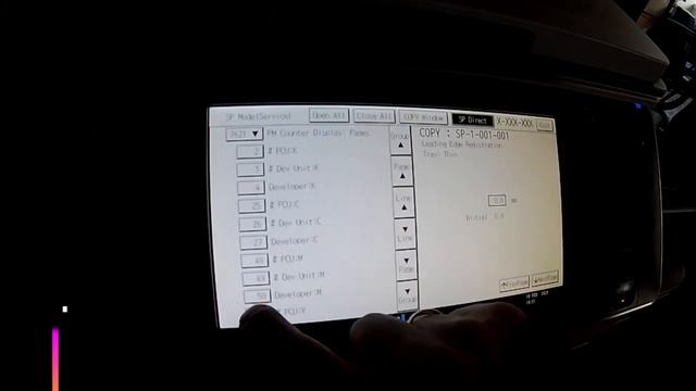 TRANSFER UNIT Replacement Reset RICOH MPC2011 MPC3003 MPC3503 MPC4503 MPC5503 Tutorial